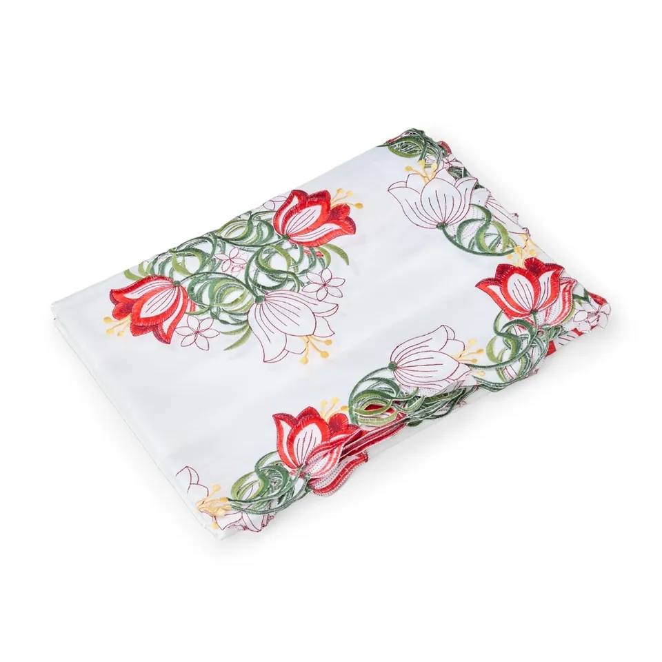 Toalha mesa ret. 3 m x 1,7 m na cor branco