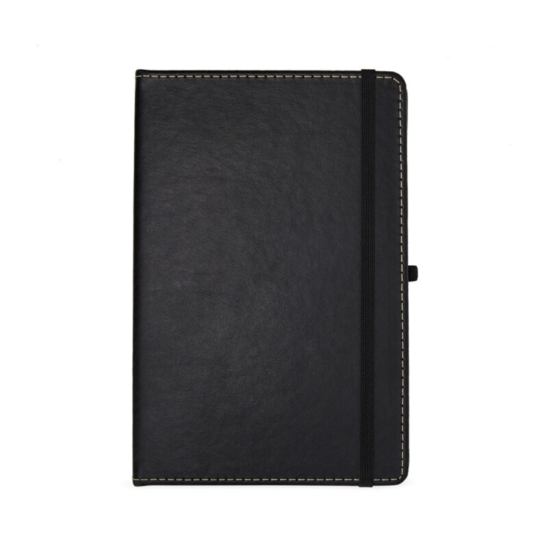 CADERNETA EM COURO SINTÉTICO