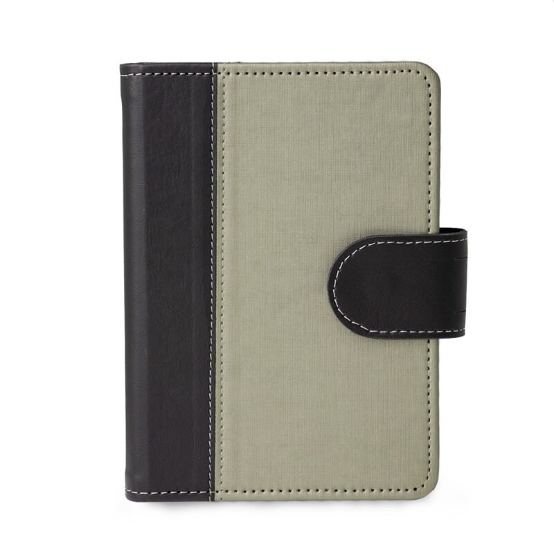 CADERNETA EM COURO SINTÉTICO