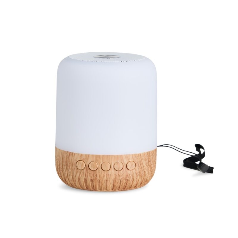 CAIXINHA DE SOM C/ LUMINÁRIA