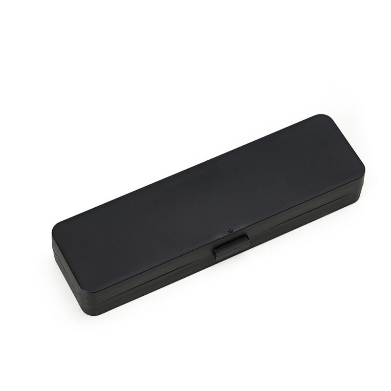 CANETA METAL C/ BOX DE  PLÁSTICO