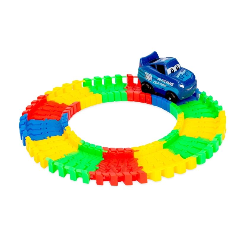 CARRINHO DE BRINQUEDO COM PISTA