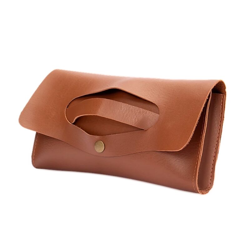 CARTEIRA DE MÃO COURO SINTÉTICO