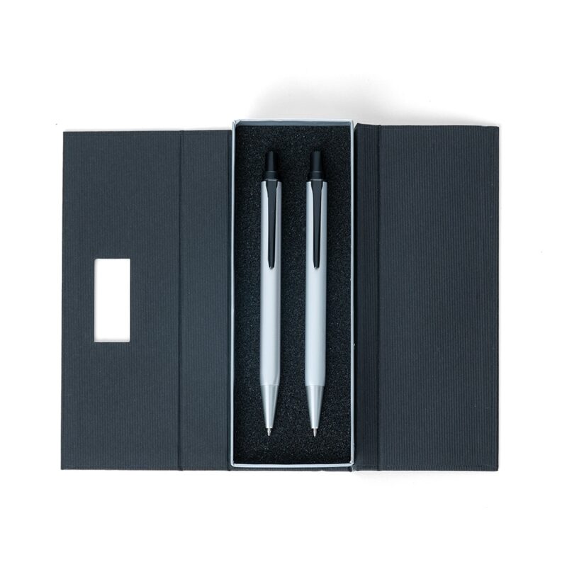 CONJUNTO CANETA E LAPISEIRA METAL