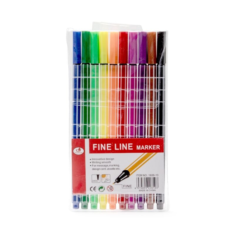 KIT CANETINHAS COLORIDAS C/ 10