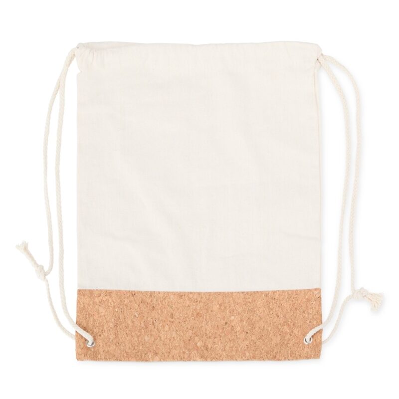 SACOCHILA DE LONA E CORTIÇA