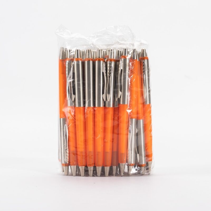 PACOTE C/ 50 CANETAS METAL 4 ESTRELAS