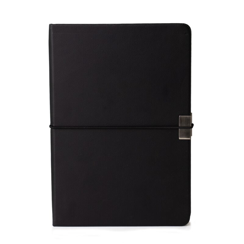 CADERNETA EM COURO SINTÉTICO