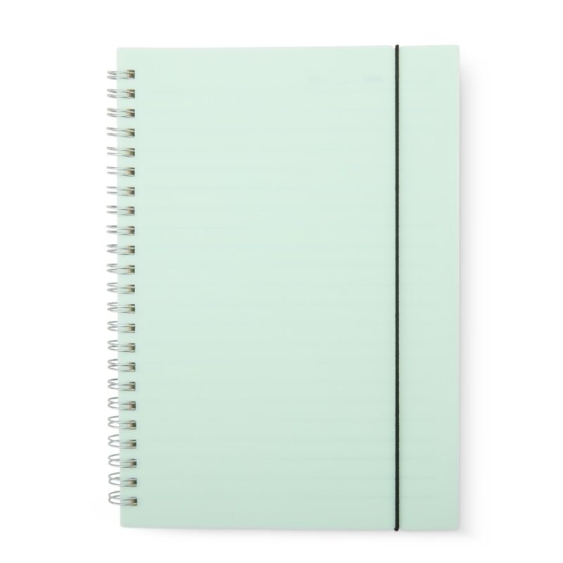 CADERNO A5 PLÁSTICO