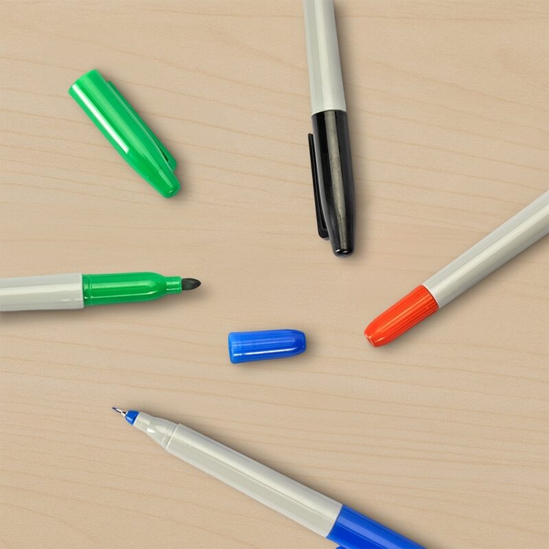 CANETA MARCADORA PONTA DUPLA