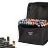 KIT CANETAS MARCADORAS PONTAS DUPLAS 108 CORES - Thumbnail Image 1