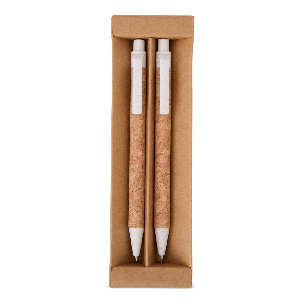 KIT ECOLÓGICO CANETA E LAPISEIRA CORTIÇA - Imagem 9