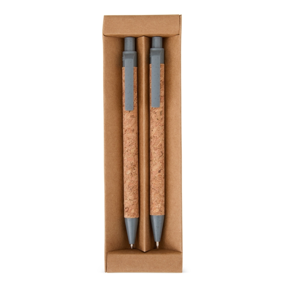 KIT ECOLÓGICO CANETA E LAPISEIRA CORTIÇA - Imagem 7
