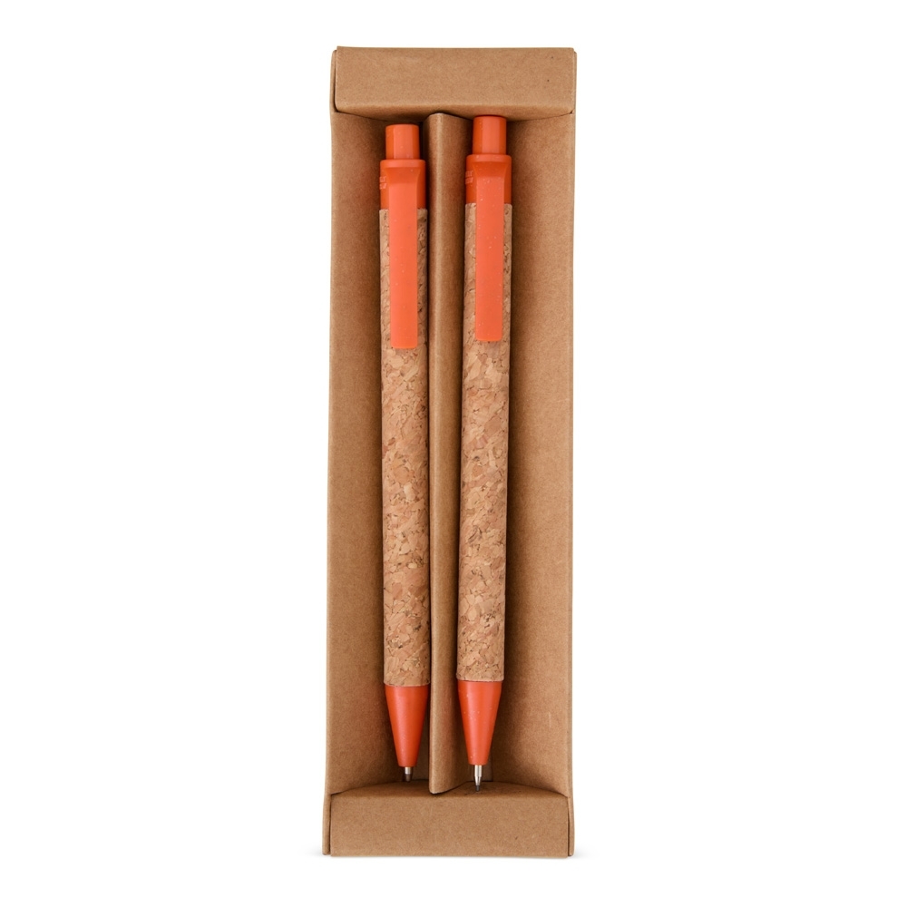 KIT ECOLÓGICO CANETA E LAPISEIRA CORTIÇA - Imagem 8