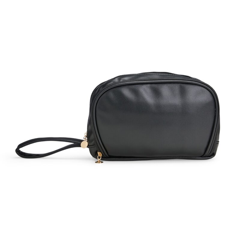 NÉCESSAIRE DE COURO SINTÉTICO