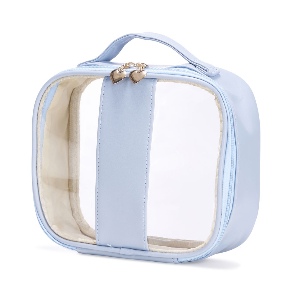 NECESSAIRE EM PVC E PU TAM.G - Imagem 2
