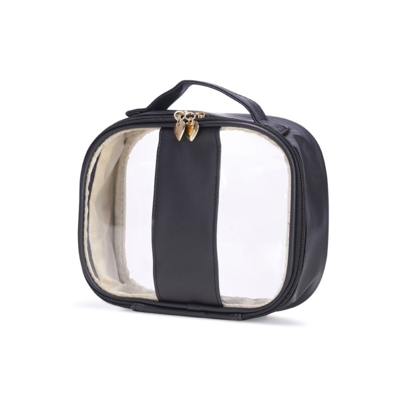 NECESSAIRE EM PVC E PU TAM.P