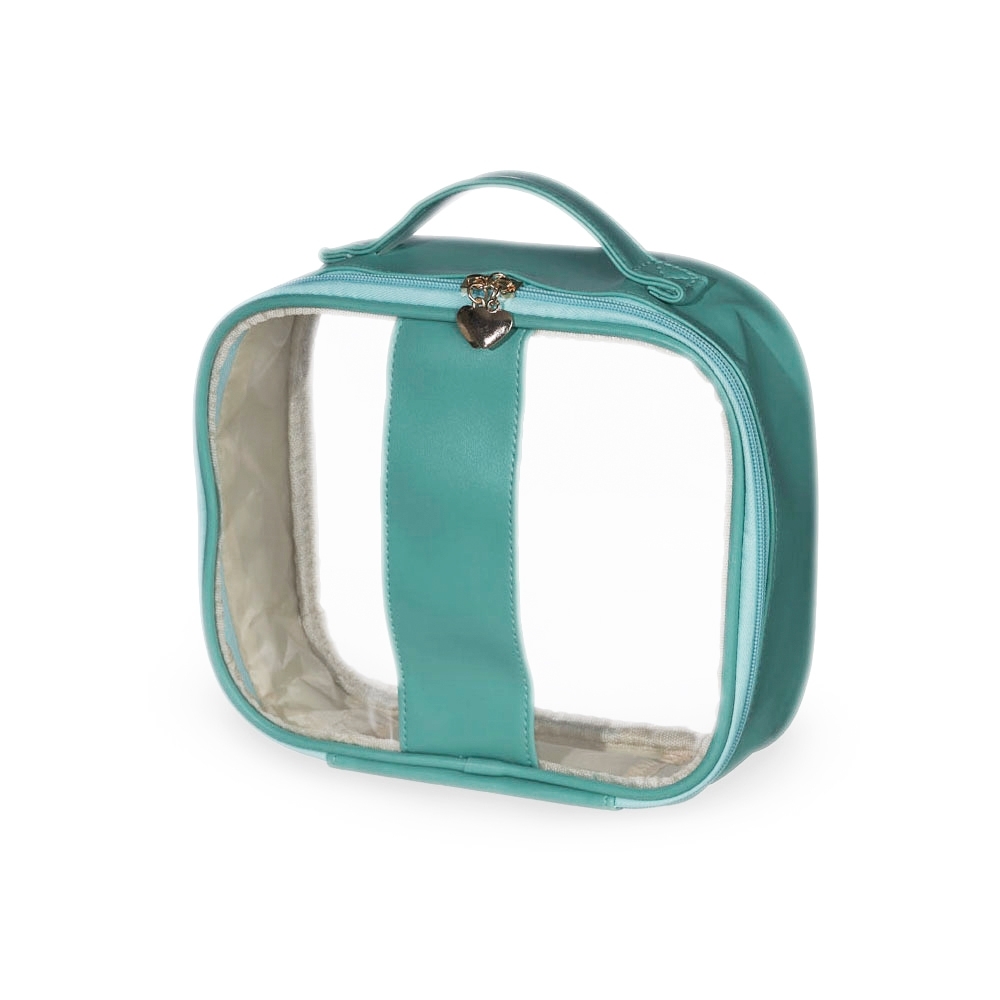 NECESSAIRE EM PVC E PU TAM.M - Imagem 6