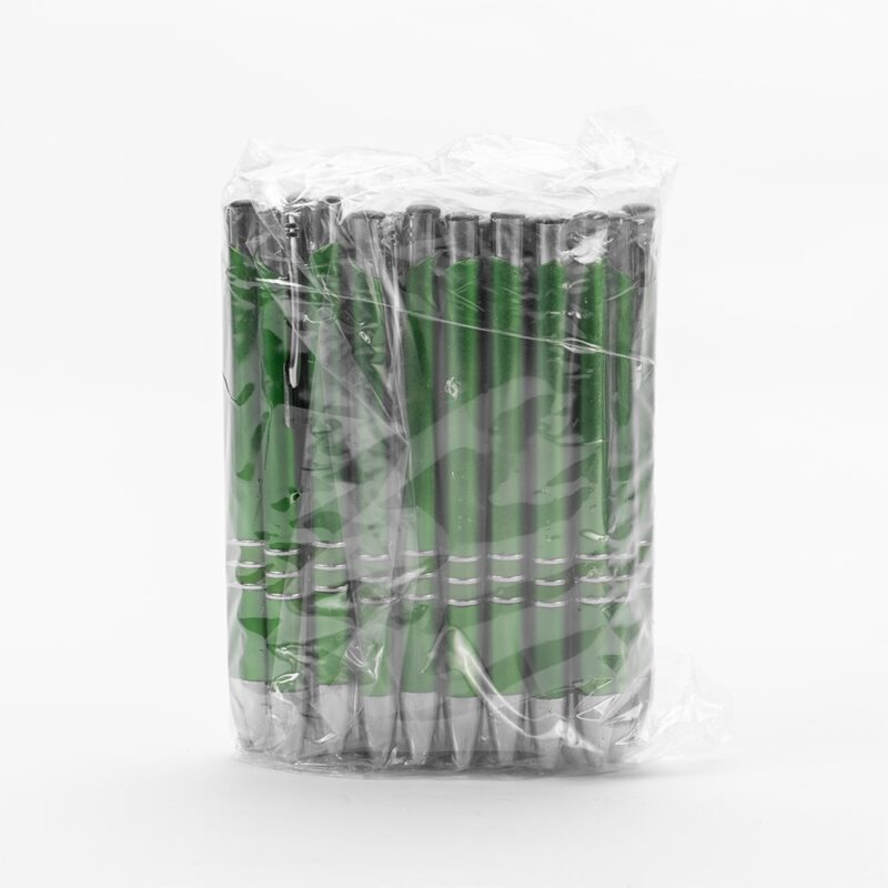 PACOTE COM 50 PÇS CANETA PLÁSTICA