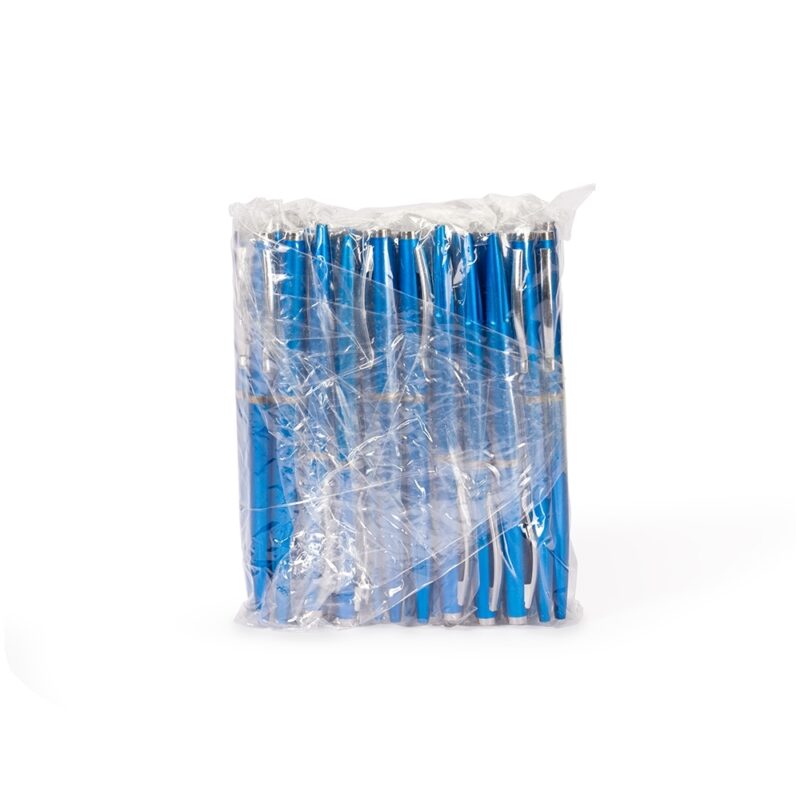 PACOTE COM 50 PÇS CANETA PLÁSTICA