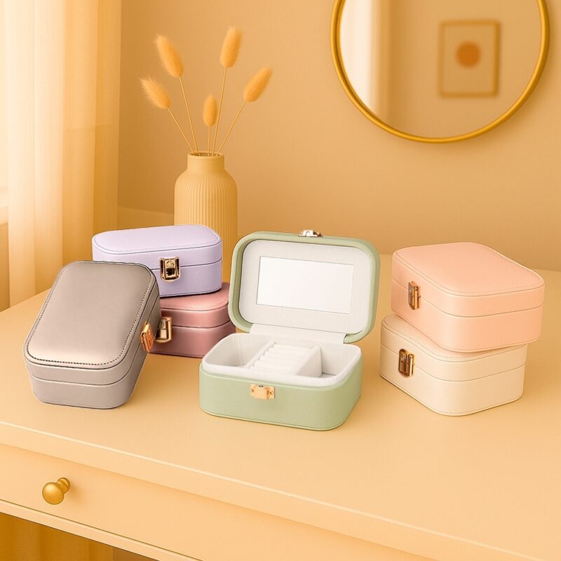 PORTA-JOIAS COM ESPELHO