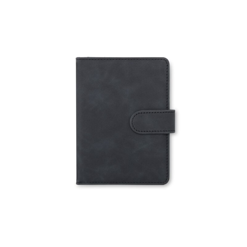 PORTA PASSAPORTE EM COURO SINTÉTICO