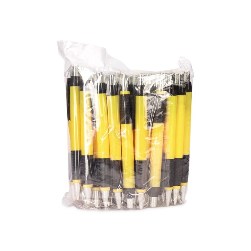 PACOTE COM 50 PÇS CANETA PLÁSTICA