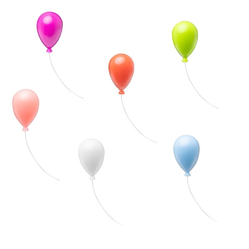 IMÃ DECORATIVO BALÃO 6 PEÇAS