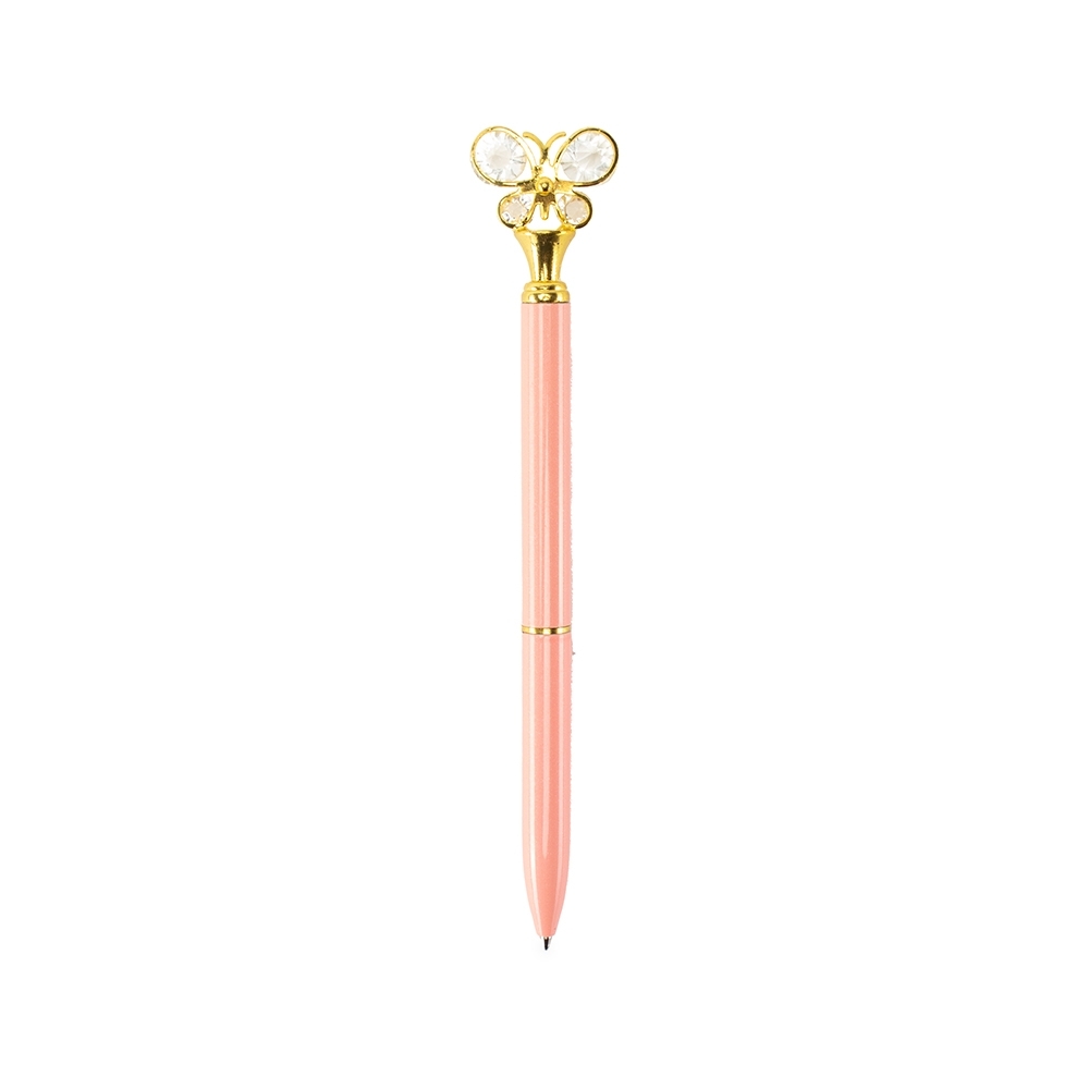 CANETA METAL BORBOLETA - Imagem 3