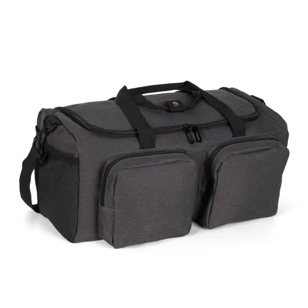 BOLSA ESPORTIVA EM RPET - CINZA ESCURO - 30L