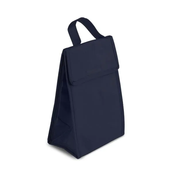 BOLSA TÉRMICA EM TNT 80G/M² - AZUL - 27X17X10,5 CM
