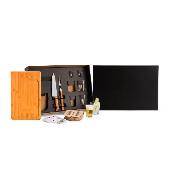 KIT CHURRASCO, DRINK E TRUCO - 10 PÇS