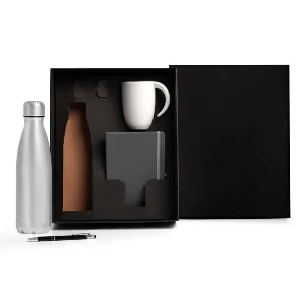 KIT GARRAFA E ACESSÓRIOS - 4 PÇS