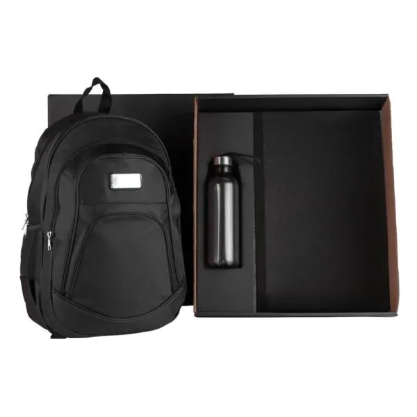 KIT MOCHILA COM SQUEEZE - 2 PÇS