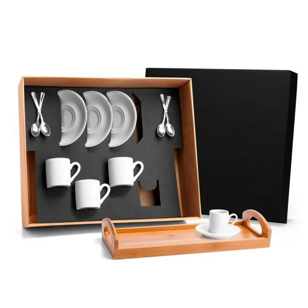 KIT PARA CAFEZINHO - 13 PÇS