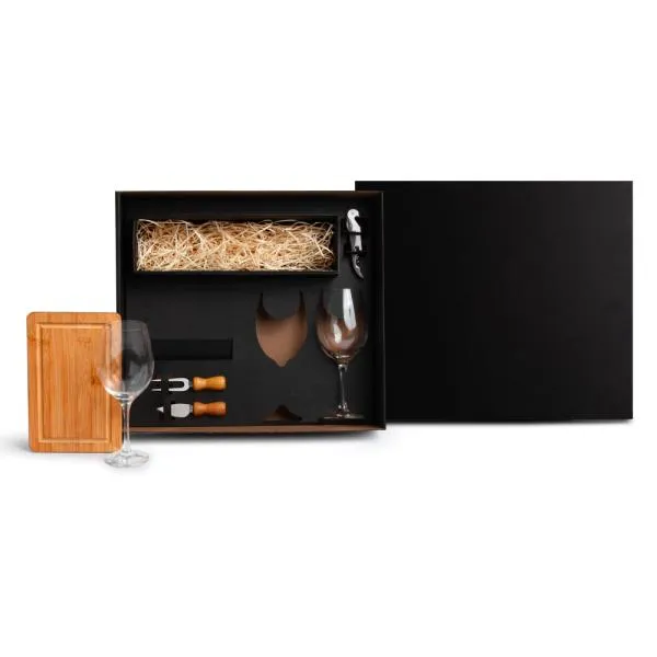 KIT QUEIJO E VINHO - 6 PÇS