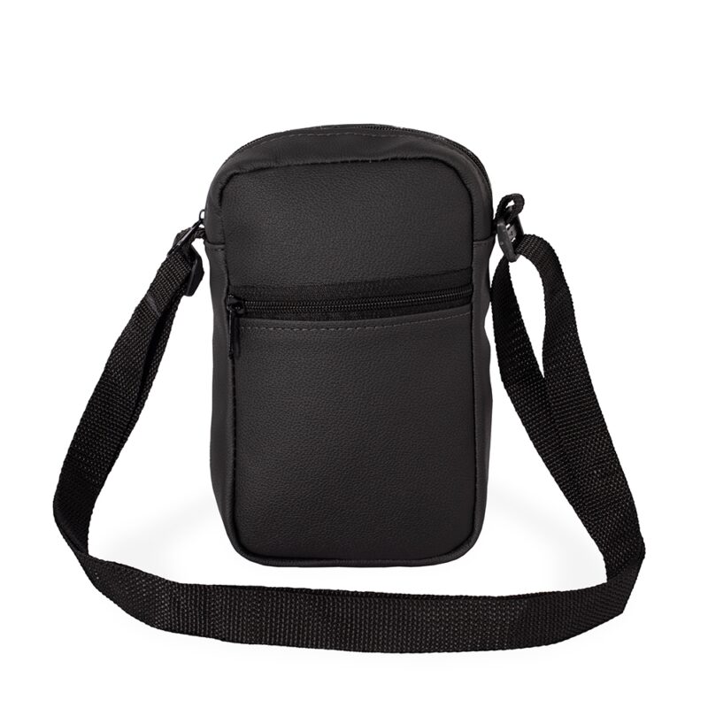 BOLSA DE OMBRO EM COURO SINTÉTICO