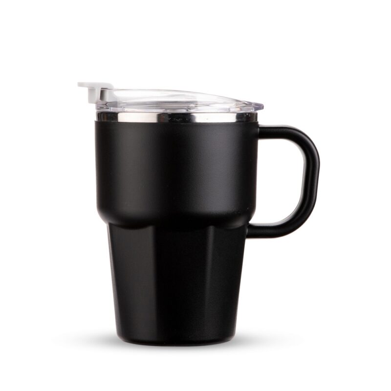COPO TÉRMICO C/ TAMPA E CANUDO 600ML