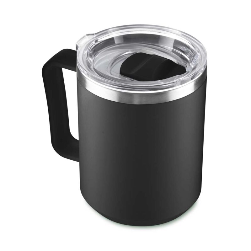CANECA EM PLÁSTICO PP C/ INTERIOR EM INOX 450ML