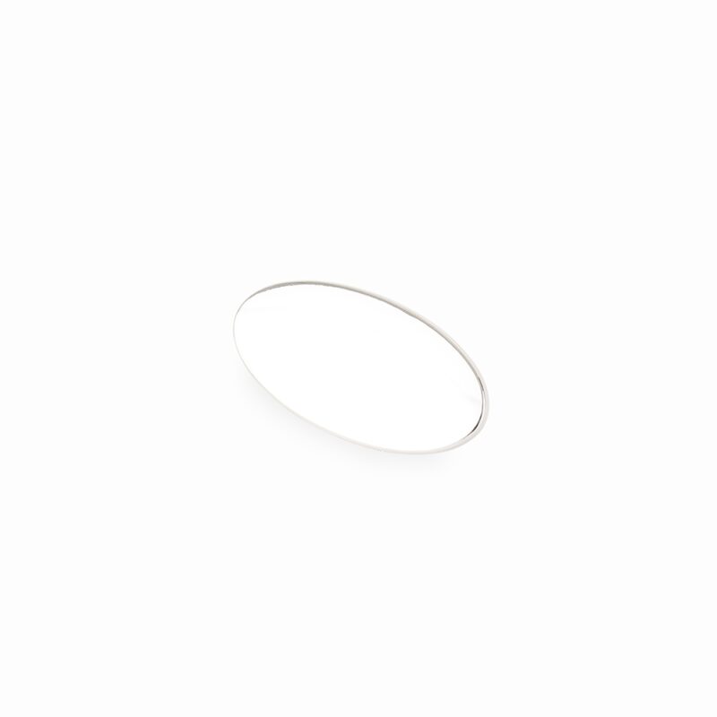 PLAQUINHA METÁLICA OVAL