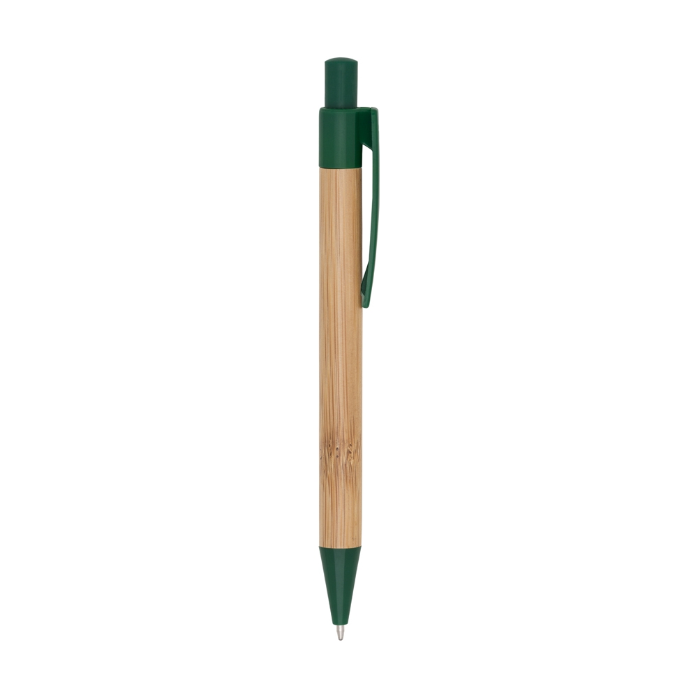 CANETA BAMBU C DETALHES PLASTICOS - Imagem 3