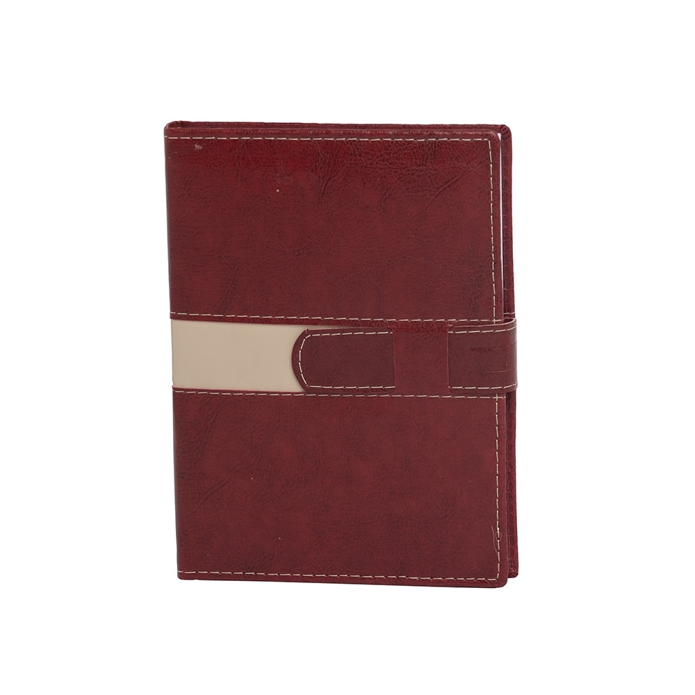 AGENDA DIÁRIA COM FECHO E SUPORTE PRA CANETA - Imagem 4