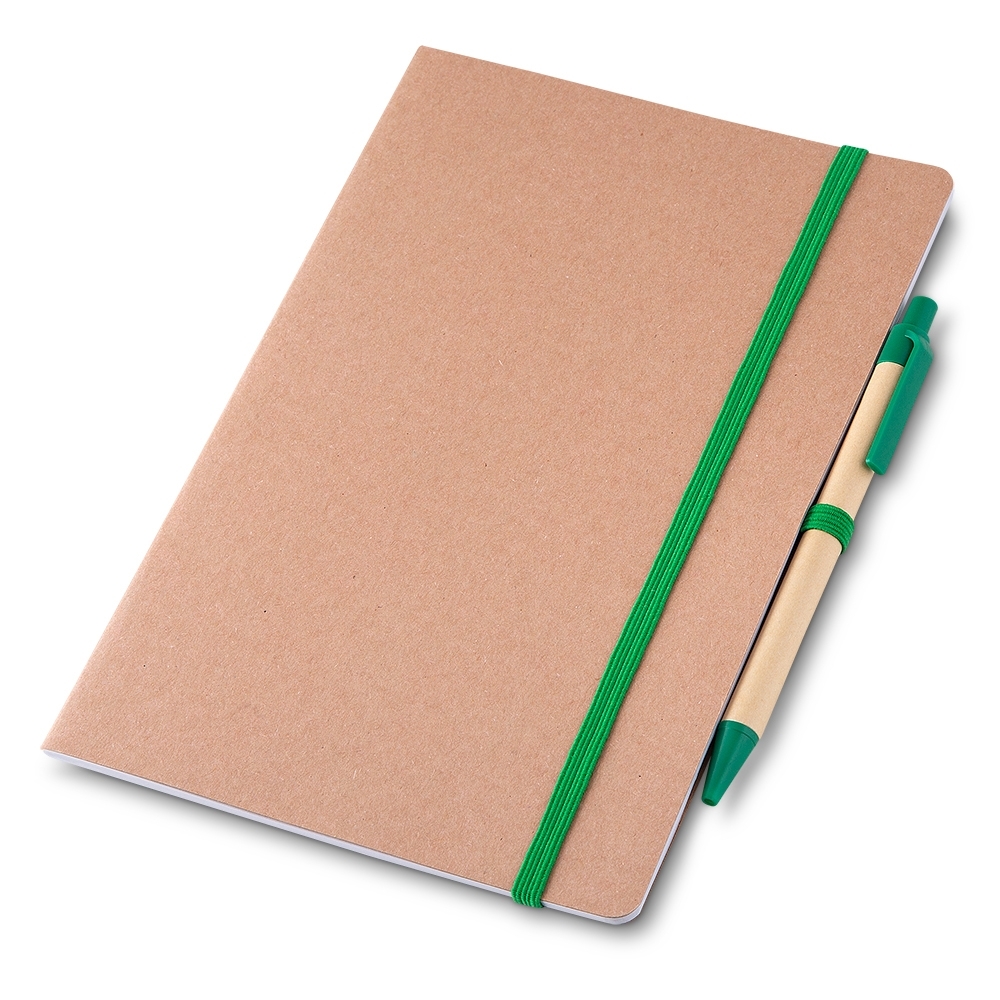 CADERNO P/ ANOT. KRAFT C/ CANETA - Imagem 3