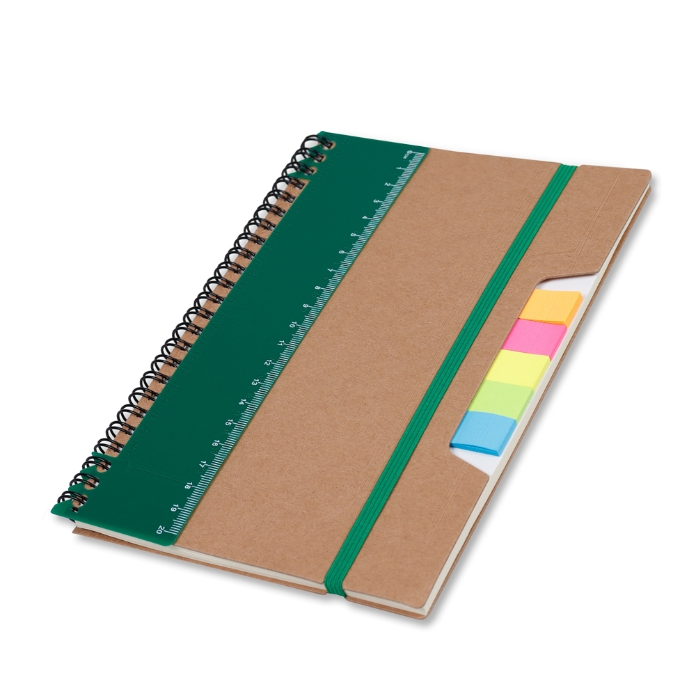 CADERNO P/ ANOT. KRAFT COM ELASTICO - Imagem 3