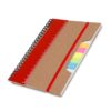 CADERNO P/ ANOT. KRAFT COM ELASTICO - Thumbnail Image 2