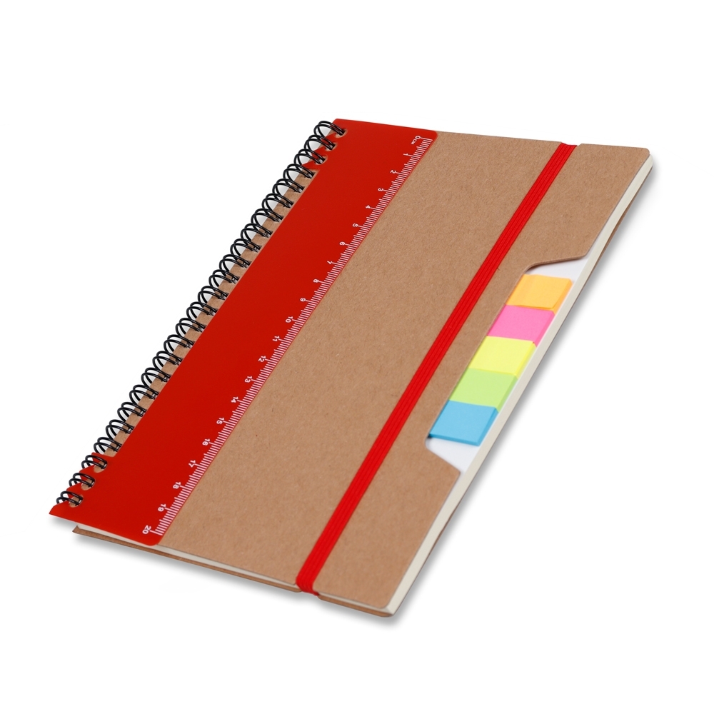 CADERNO P/ ANOT. KRAFT COM ELASTICO - Imagem 2