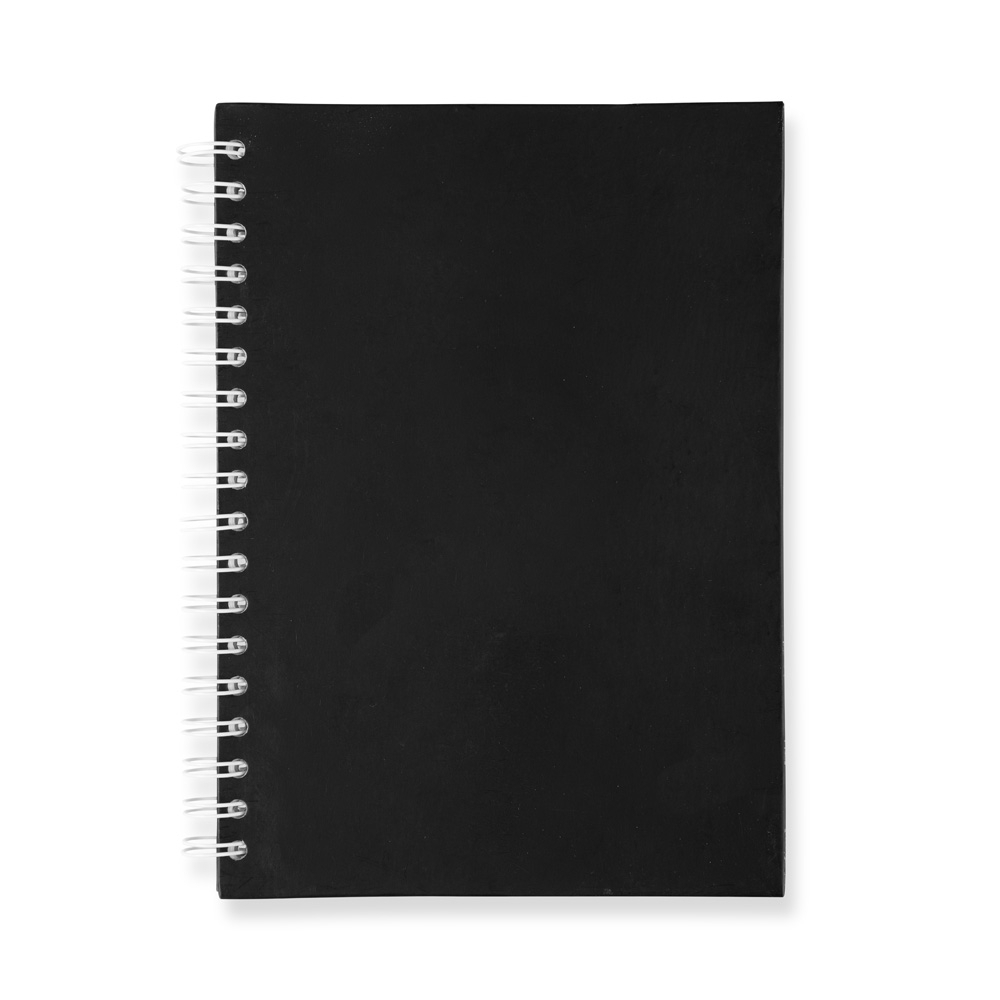 CADERNO CAPA FOSCA COM PAUTA - Imagem 1