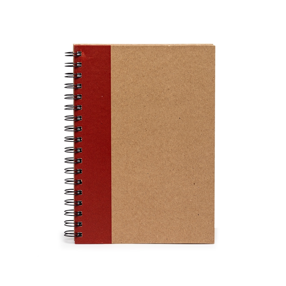 CADERNO CAPA KRAFT LAMINADA - Imagem 2