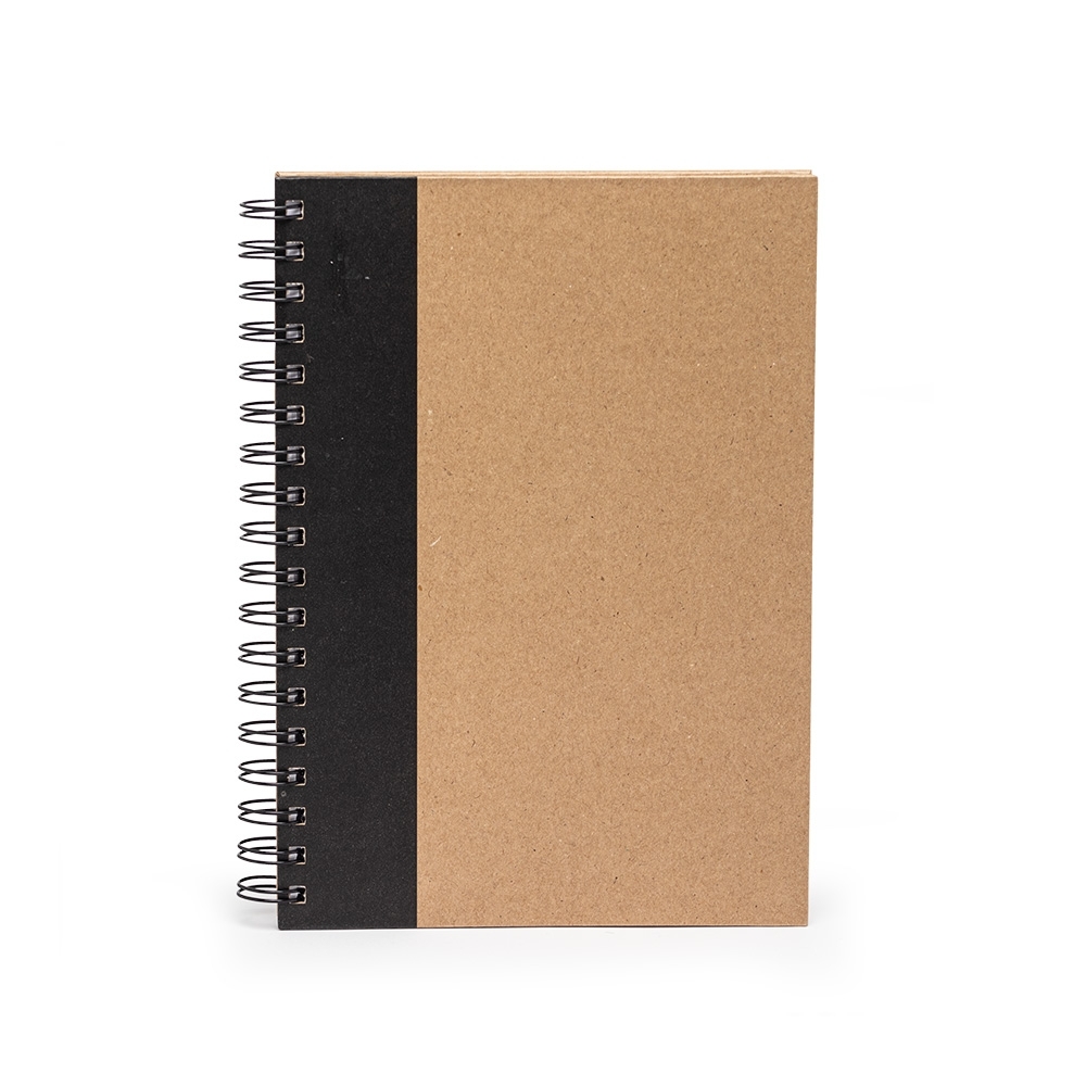 CADERNO CAPA KRAFT LAMINADA - Imagem 4