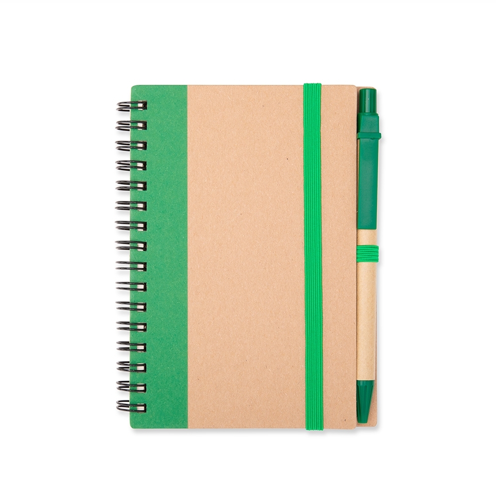 CADERNO ECOLÓGICO COM CANETA - Imagem 1